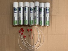 7x TUNAP VENTILREINIGER AKTIV SET MIT SPRÜHKÖPFEN UND EINFÜLLSCHLÄUCHEN NEU 333