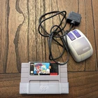 Mario Paint (Super Nintendo SNES 1992) Cartridge with Mouse