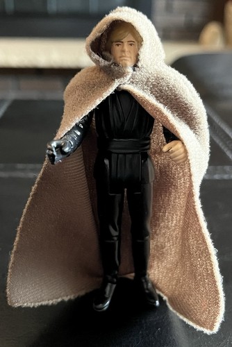 VINTAGE KENNER STAR WARS 1983 LUKE JEDI W/CAPE VERY RARE Hong Kong