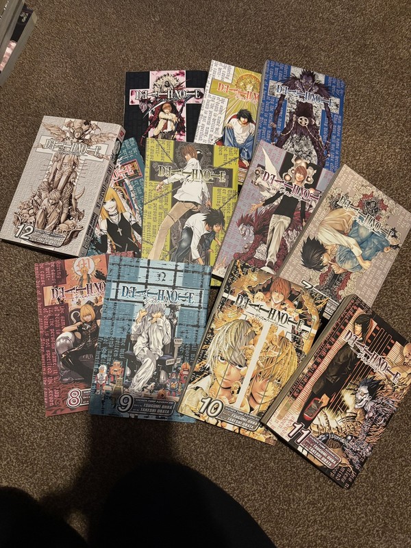 Death Note Manga 1 - 12 Complete Story