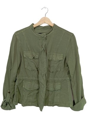 SANCTUARY Kurzjacke Damen Jacke Gr. DE 38 khaki Casual-Look