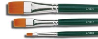 Kreul Haarpinsel Hobby Line Basic, Nylon, Flach, Gr. 0