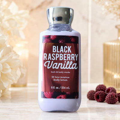 Bath and Body Works Body Lotion  236ml Black Raspberry Vanilla