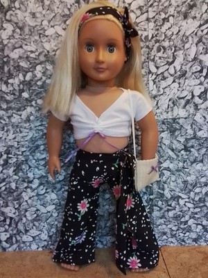 Handgefertigte Kleidung für 18 Zoll Puppen wie unsere Generation und amerikanisches Mädchen