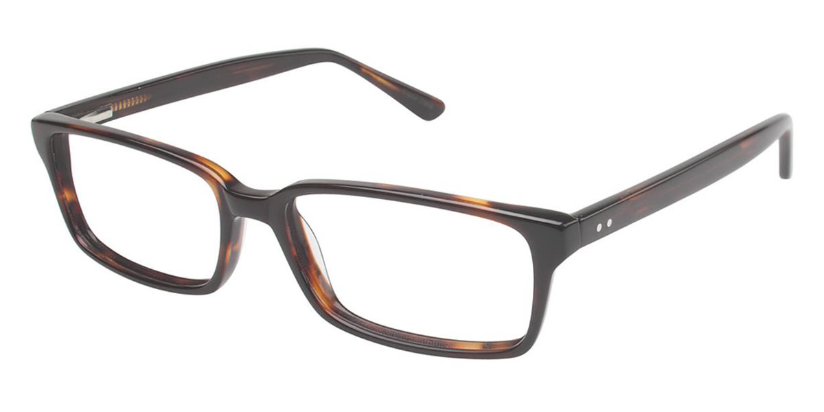 Visions 202 Очки мужские Черепаховые прямоугольные 53 мм Новые 100% подлинные