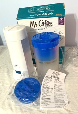 2015 Mr. Coffee Iced Tea Maker w Pitcher 2 Quarts Model TM1 With Box w/ Recipes