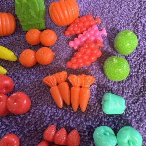 Barbie Größe Obst Gemüse Gemüse Äpfel Karotten Bananen Puppe Zubehör - Bild 5 von 8