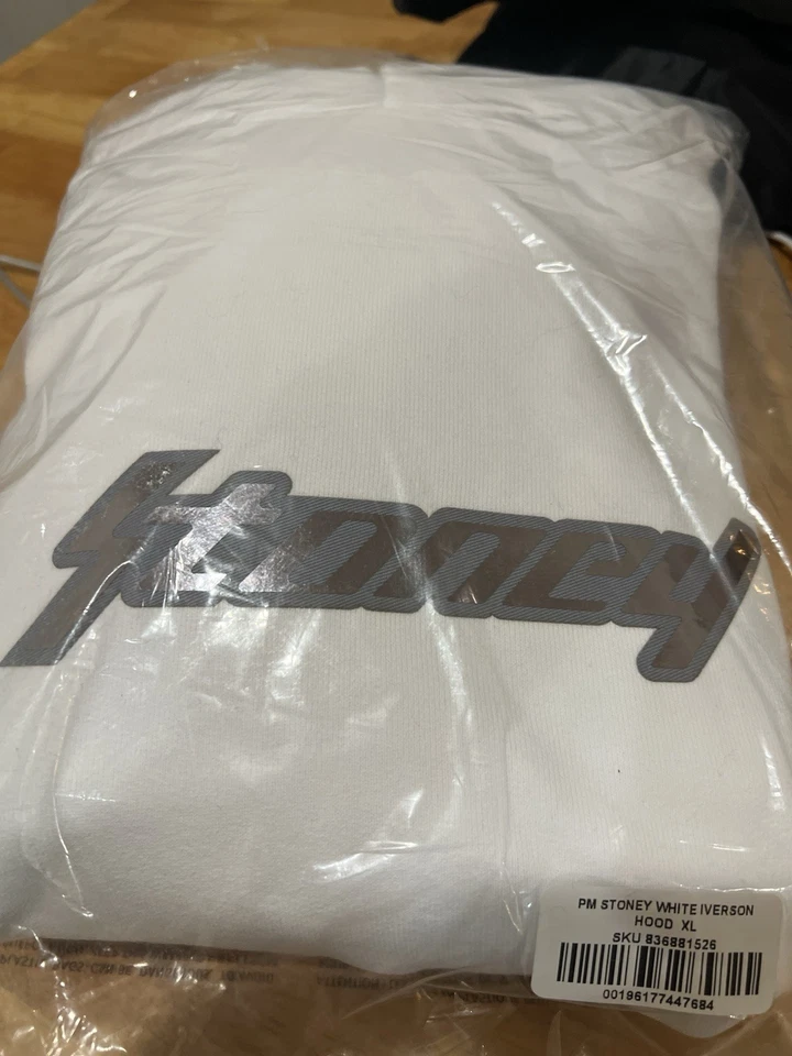 Post Malone “White Iverson” 10 year anniversary Stoney sweatshirt  XL - Image 2 of 4