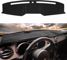 Dashboard Mats Dash Covers Pad Compatible with 2005-2009 Mustang