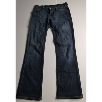 7 FOR ALL MANKIND bootcut jeans, stretch fit, dark wash, size 29, UO75080U