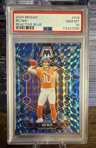 2024 Bo Nix [Blue Reactive] #312