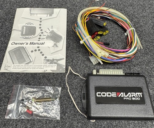 CODE ALARM ELITE 2100 FCC ID: GOH-025-RMTPL BRAIN OPEN BOX/NEW WIRES/AS SHOWN.