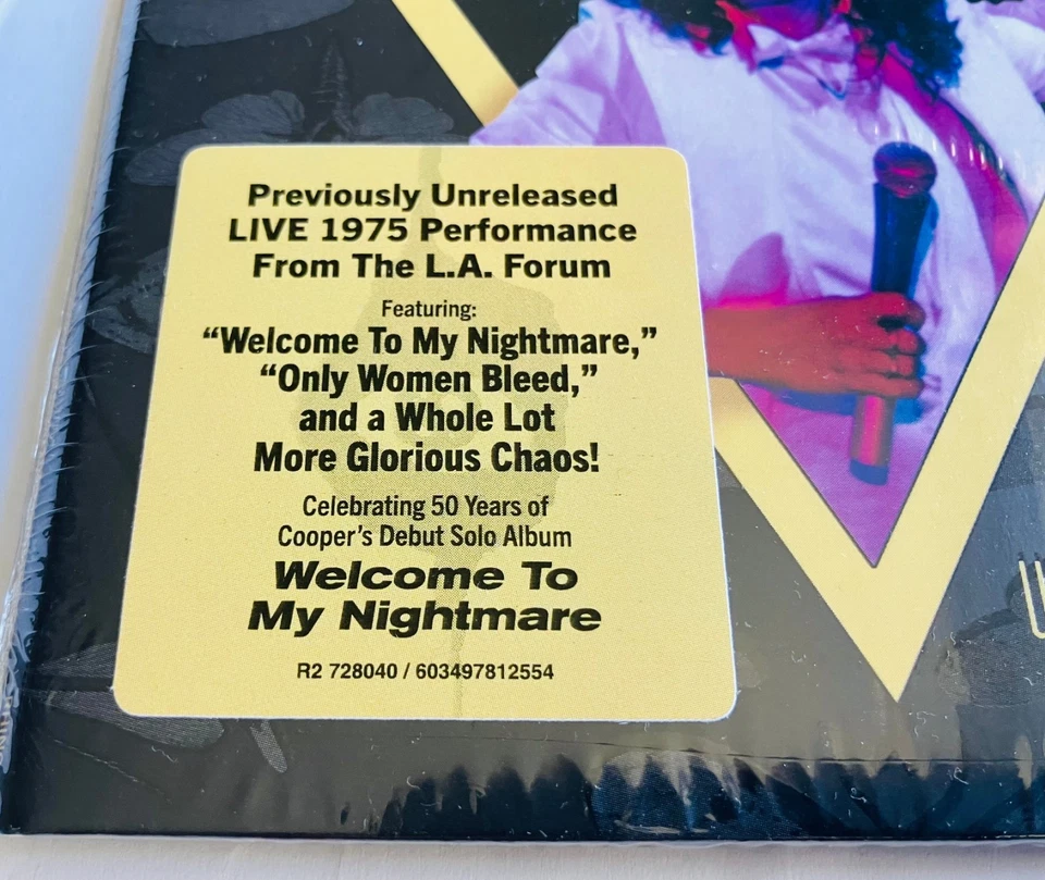 Alice Cooper - Welcome To My Nightmare - Live from the Form LA 1975 - NEW CD - image 2 of 4
