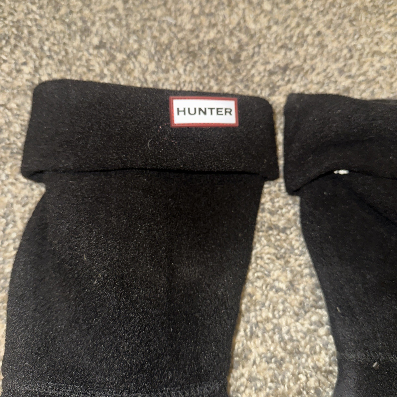 Hunter boot insert socks size 8/9 - image 2