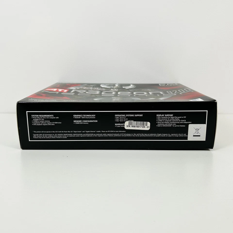 Vintage ATI RADEON 9200 128MB MAC Edition Apple Mac Graphics Board - NEW IN BOX - Image 4 of 4