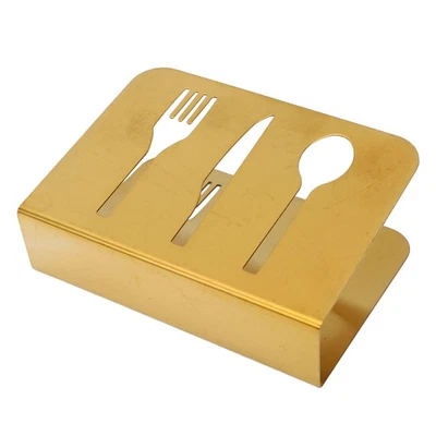 Edelstahl Serviettenhalter Stehend Gold Serviettenspender Für Esszimmer 7R3Z - Bild 1 von 4