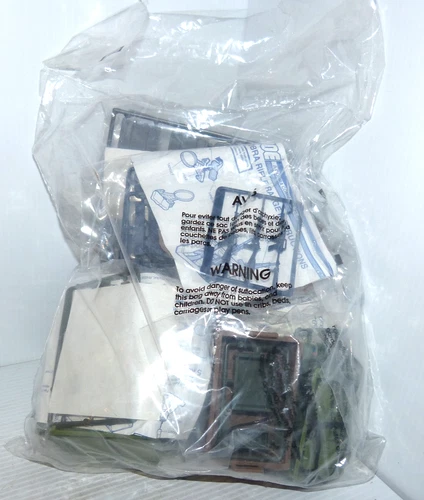 Vintage GI Joe Mail Away Mega Set 6 Toys  Sealed In Bag NOS Unopened Cobra Rifle