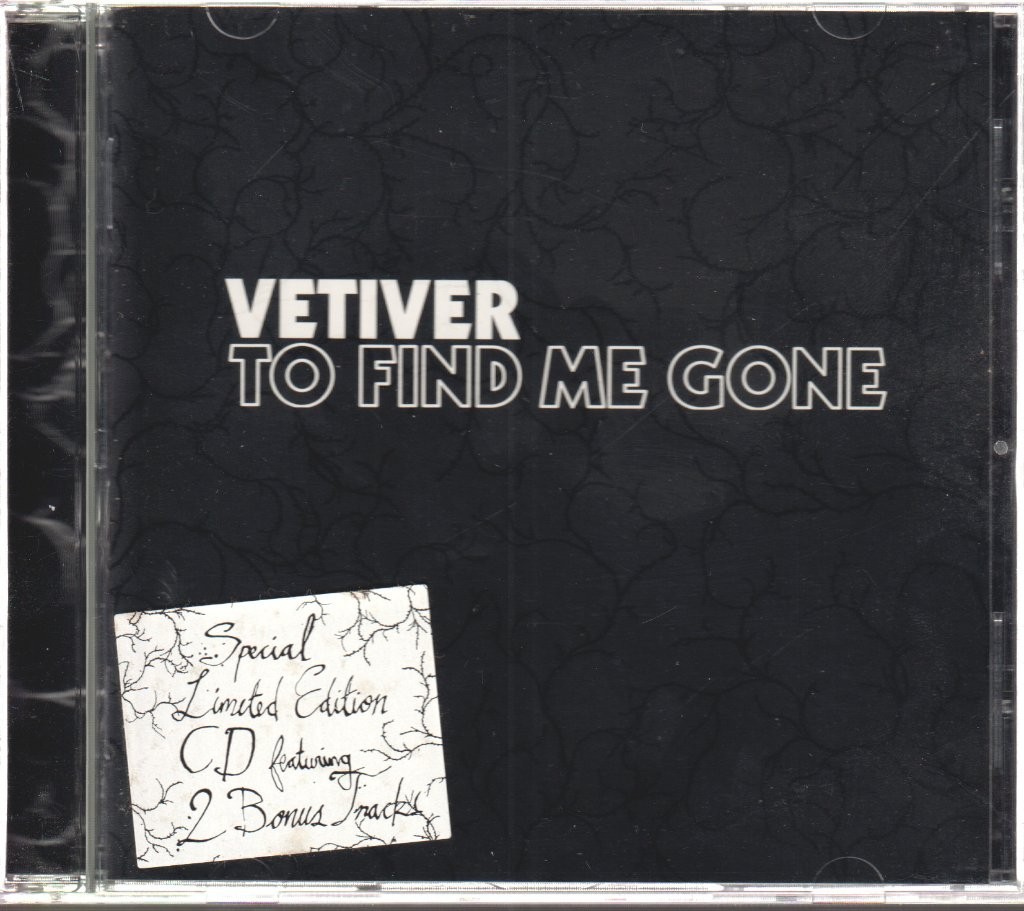 Vetiver To Find Me Gone CD UK Fatcat 2006 special edition CD. Has info sticker