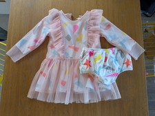 Stella McCartney Kids Dress + Bloomer Set 12 Months - Designer - Tulle - Excellent
