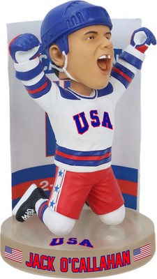 Jack O'Callahan Team USA 1980 Gold Medal Bobblehead