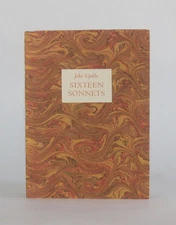 Literature, John Updike / SIXTEEN SONNETS w/Prospectus Signed 1st Edition 1979