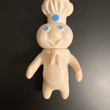 Vintage Pillsbury Dough Boy Poppin Fresh 1971 Rubber Doll