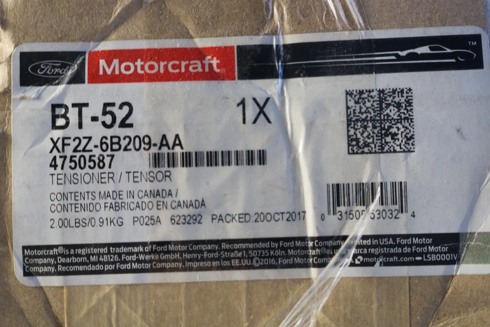 OEM 1999-2007 Ford Freestar Monterey drive Belt Tensioner XF2Z6B209AA 4750587 - Image 2 of 4