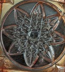 Brockwitz-Karhula-EDA Curved Star 5" Bowl in Marigold Carnival 1930's — photo 8