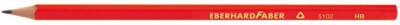EberhardFaber Bleistift Dreikant HB rot