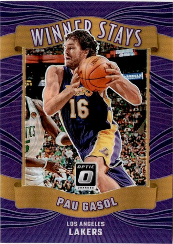 2023-24 Donruss Optic #7 Pau Gasol Winner Stays Holo Los Angeles Lakers