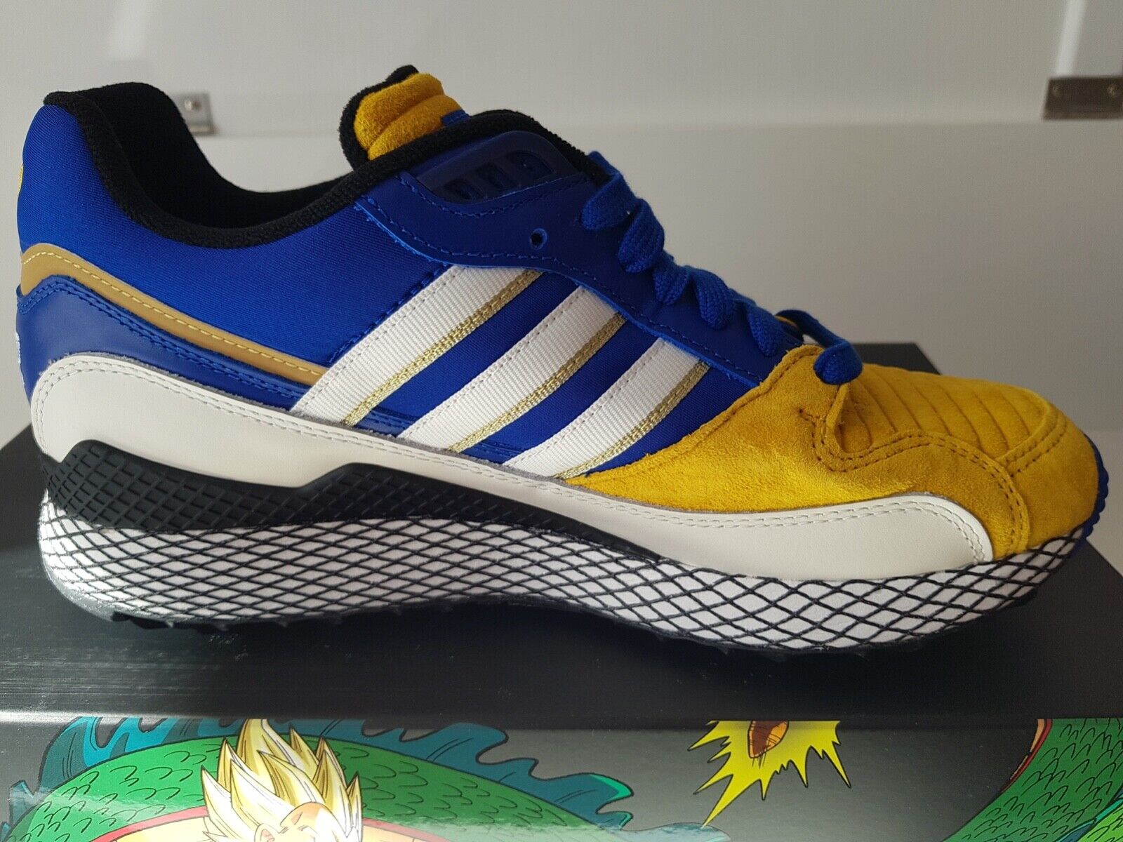 DBZ x adidas Ultra Tech Vegeta & Kamanda Buu First Look