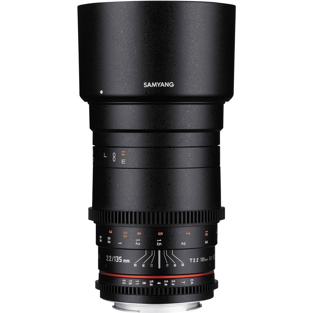 A - Samyang 135mm T2.2 VDSLR MK2 Lens - Canon RF Mount