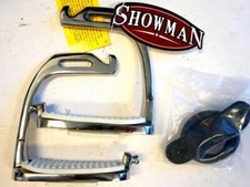 Étriers anglais de sécurité Breakaway pour selle de dressage AP 3 3/4" fers enfants jeunes