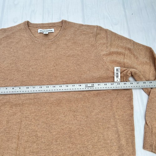 Amazon Essentials Men's Midweight Crewneck Sweater Camel size 2XL - Picture 6 of 12