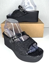 Ns MODE Made In Corea Women's Wedge Platform Sparkle Sise-8/38