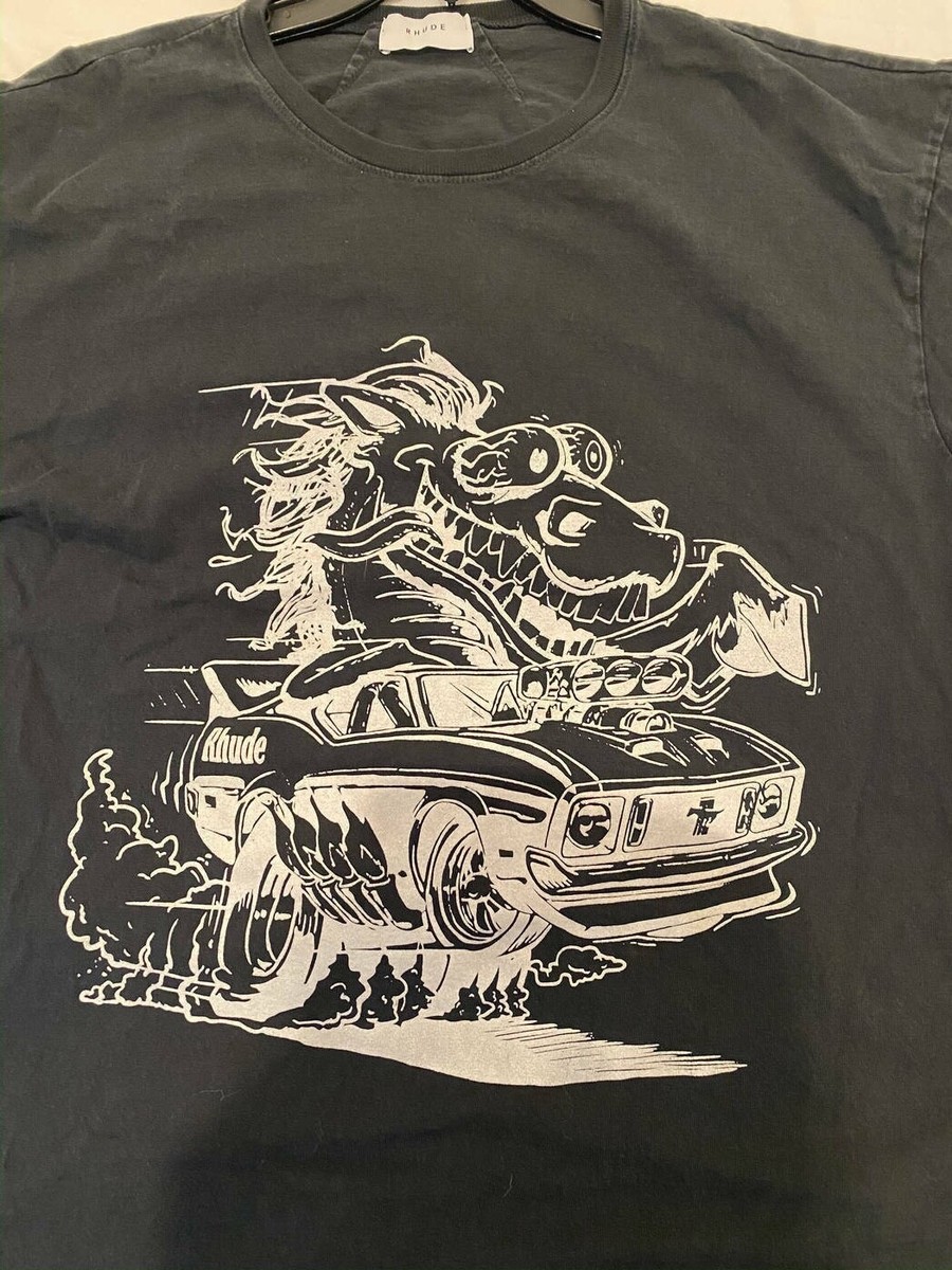 Rhude Horse Power T Shirt - Size Small - Chrome Hearts Supreme | eBay