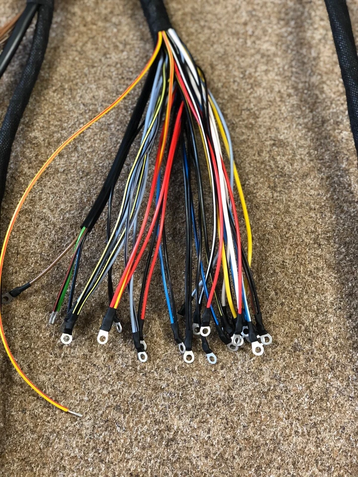 Wiring harness Mercedes 200, 220S W180, model years 1954-1959, new and complete - Image 2 of 4