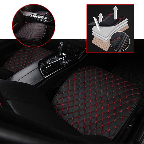 1× Auto Seat Cover Front Cushion Black Pad Mat Universal Car Chair Accessories - Picture 9 of 12