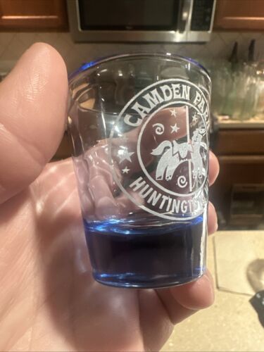 RAR Camden Park Werbung Schnapsglas Huntington West Virginia Werbung - Bild 2 von 9