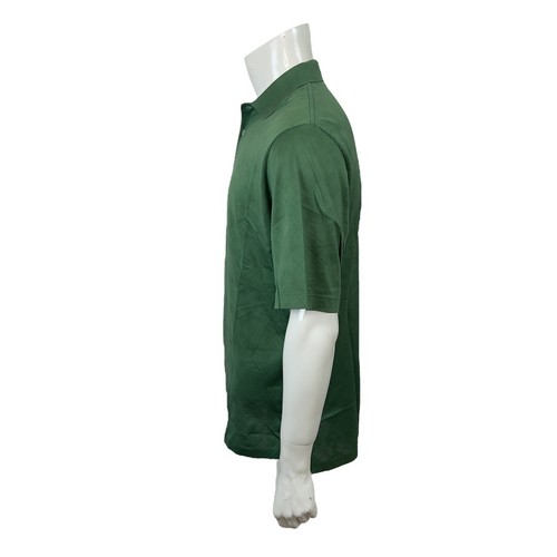 Polo Ralph Lauren Mens Medium Cotton Golf Rugby Polo Shirt Green - Picture 9 of 11