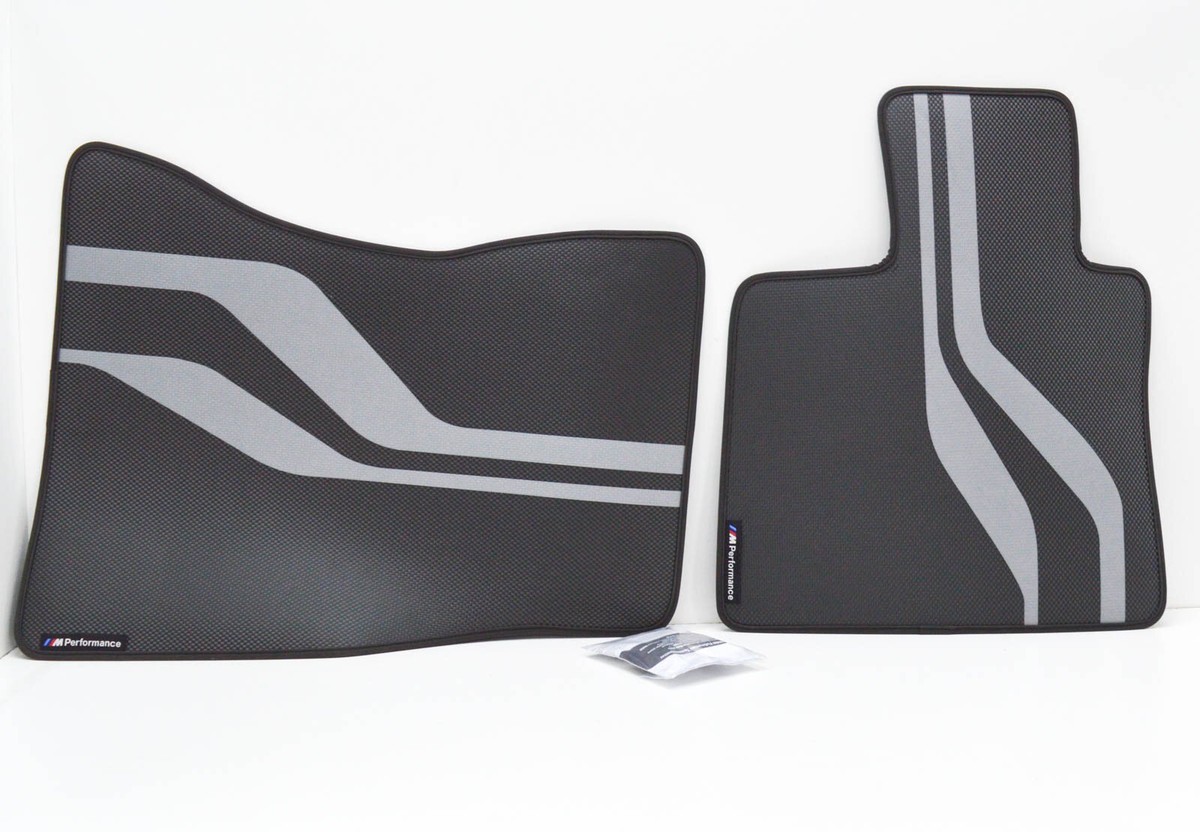 BMW X5 F15 Front Floor Mats Set LHD Rubber 51472353381 NEW GENUINE
