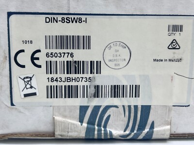 1PCS New Crestron DIN-8SW8 relay module Fast Ship