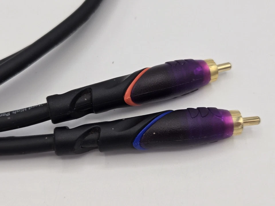 Monster Cable 3' MDJ-R-1M Prolink Monster DJ Balanced Audio Interconnect Cable! - Image 4 of 4