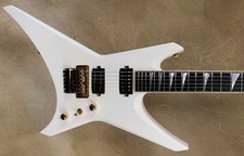 Jackson Usa Custom Shop Wr1 Warrior Snow White Gold Hardware Guitar