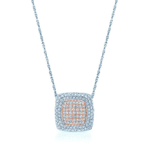 Collier Solitario Con Diamante Taglio Pera Da 0,55 Carati – Colore G, Purezza VS2, Certificato GIA In Oro Bianco 18K - OROGEM Jewelers
