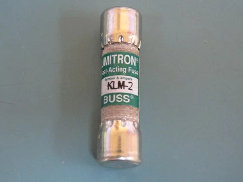 COOPER BUSSMANN  KLM-2 Qty of 4 per Lot 2A 600V AC 600V DC Fuse Cartridge Holder