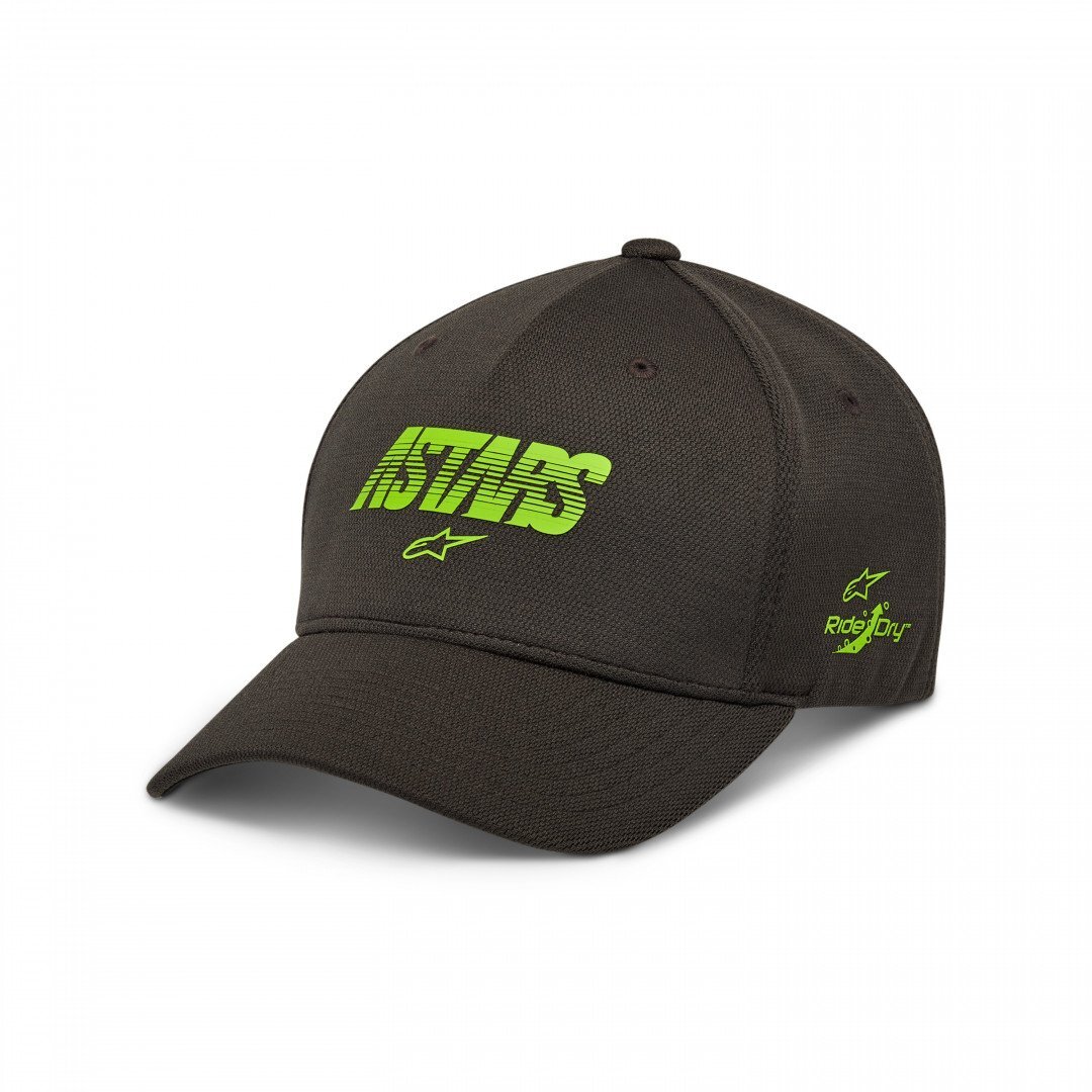Alpinestars Angle Velo Tech Baseball Cap Hat Charcoal