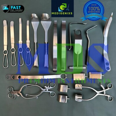 #ad #ad Shoulder Surgery Retractor System German Steel Orthopedic instruments Set 22Pcs $294.00