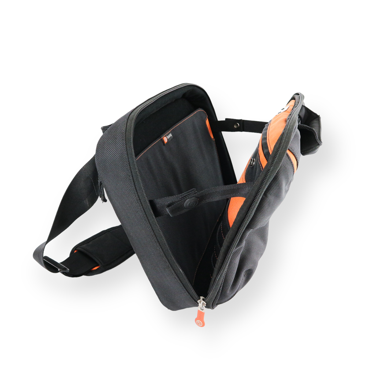 BOOQ LAPTOP / TABLET SHOULDER BAG - Black / Nylon Very Good