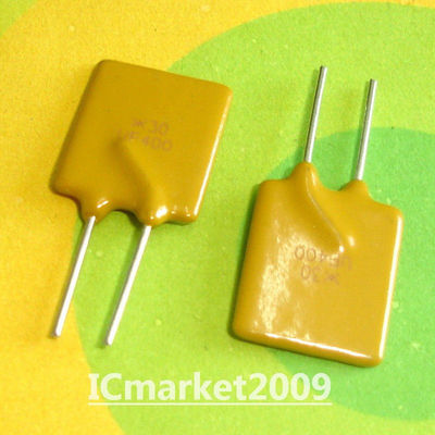 100 PCS 30V/4A 4.0A RUEF400 UF400 PolySwitch Resettable Fuse PPTC PTC 4.0Ampere